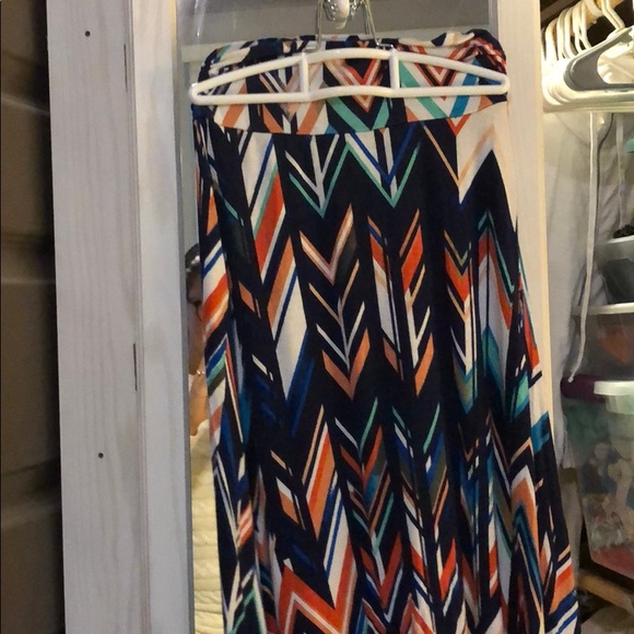 Colorful Maxi Skirt - Picture 1 of 5